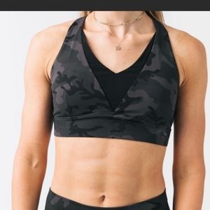 Zyia Forest Camo Adjustable Mesh Bra